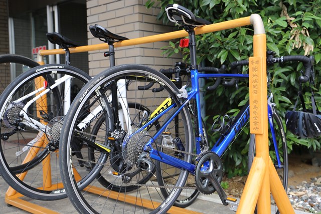 寄贈サイクルスタンド 寄贈サイクルスタンド