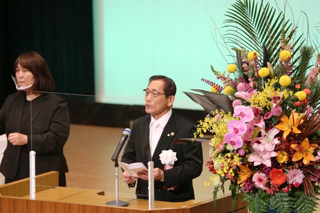 市長祝辞 市長祝辞