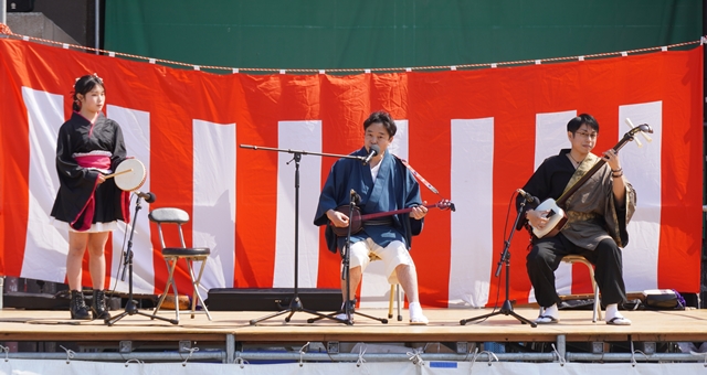 津軽三味線演奏