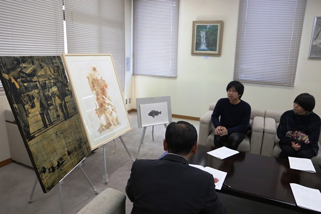 懇談の様子