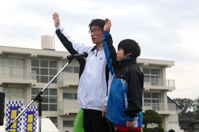 小豆島町選手団による選手宣誓