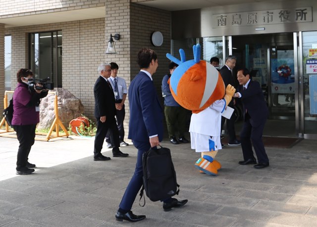 松本市長歓迎