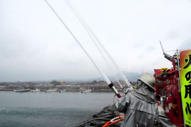 （HP15）放水訓練①DSC02137 - コピー