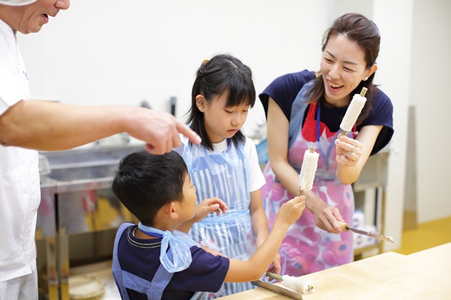 （HP1）かまぼこ作り体験かまぼこ作り体験