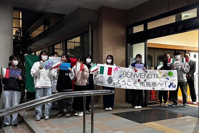 キエーティ市からの訪問団を受け入れの画像