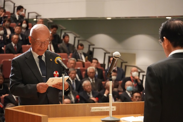 ②受賞者代表謝辞