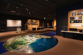 口之津歴史民俗資料館展示室
