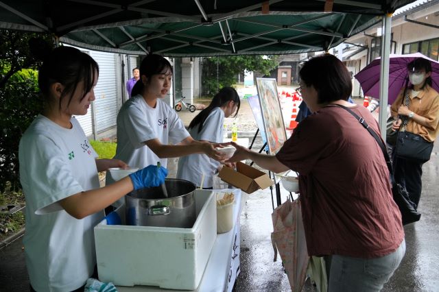 道の駅ひまわりでそうめんを満喫の画像