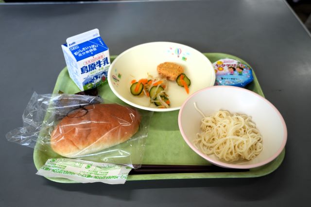 （）そうめん給食DSC07372 - コピー