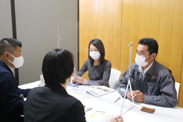 商談の様子 商談の様子