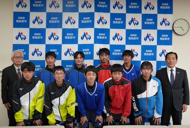 ソフトテニス：県女子選抜・市男子選抜